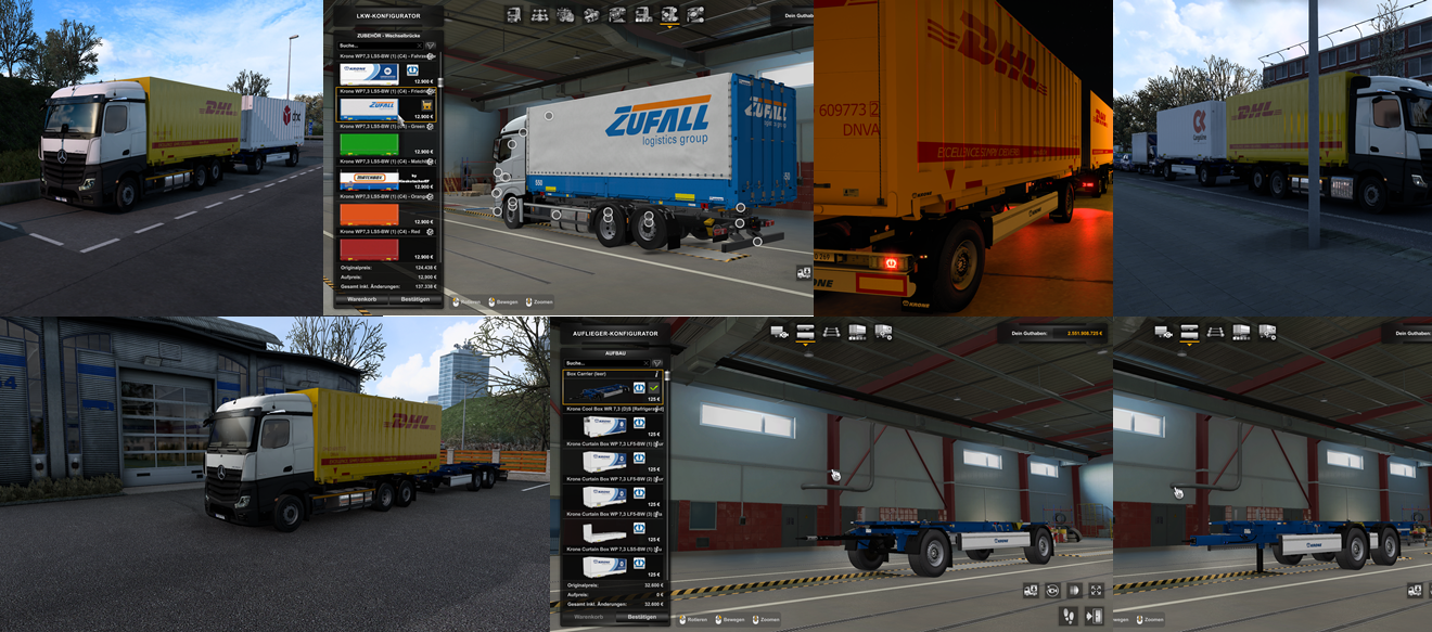 Swap Body Teaser Image - Shows the some example of the Swao Body Addon