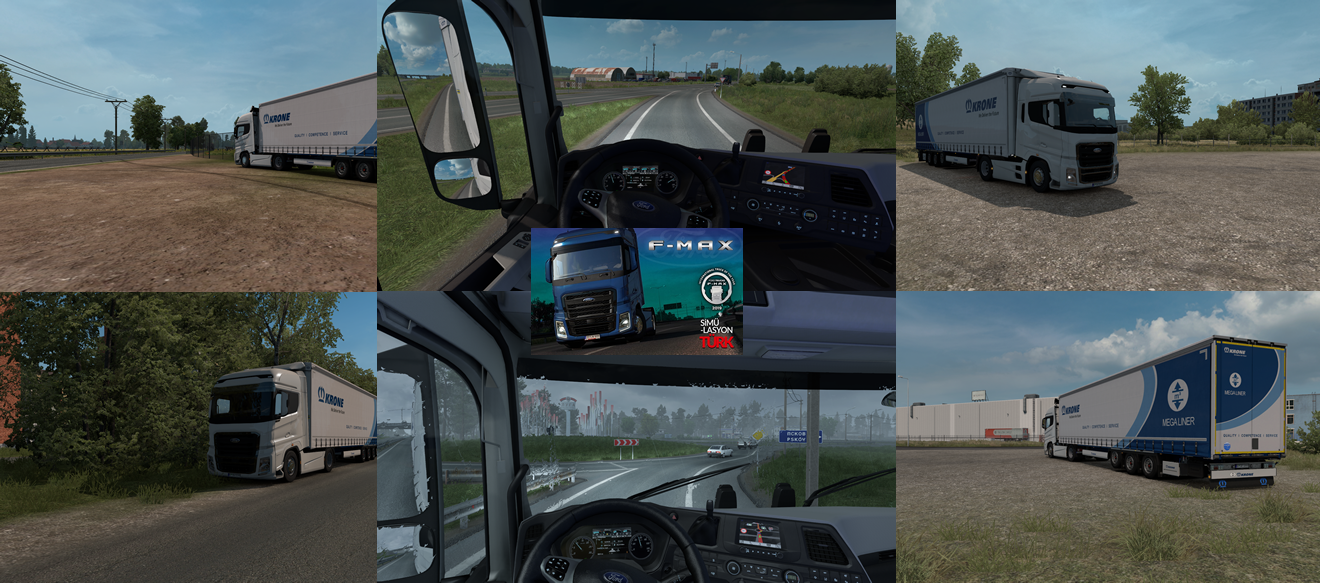 Ford F-Max Teaser Image - Shows the Ford Truck from out- and inside